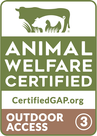 Global Animal Partnership Animal Welfare Certified Step 3